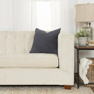 Rizzy Pillows T19110 Dk Grey Edge Image