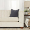 Rizzy Pillows T19110 Dk Grey Room Image Feature