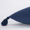 Rizzy Pillows T19114 Navy Detail Image
