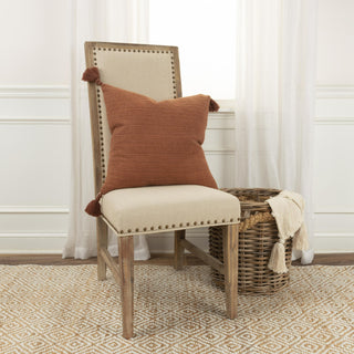 Rizzy Pillows T19116 Terracotta Edge Image