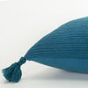 Rizzy Pillows T19117 Teal Detail Image