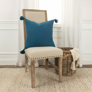 Rizzy Pillows T19117 Teal Edge Image