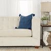Rizzy Pillows T19127 Navy Room Image Feature