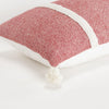 Rizzy Pillows T19619 Red Corner Image
