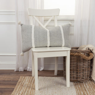 Rizzy Pillows T19621 Grey Edge Image