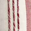 Rizzy Pillows T19622 Red/White Corner Image
