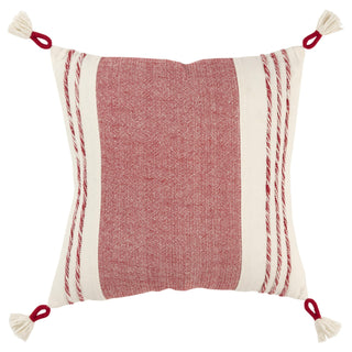 Rizzy Pillows T19622 Red/White main image
