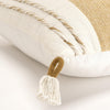 Rizzy Pillows T19623 Yellow/White Angle Image