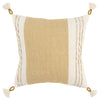 Rizzy Pillows T19623 Yellow/White main image