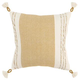 Rizzy Pillows T19623 Yellow/White main image