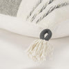 Rizzy Pillows T19624 Grey/White Angle Image