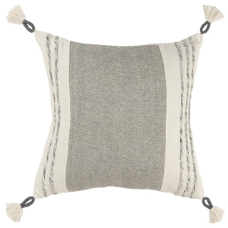 Rizzy Pillows T19624 Grey/White main image
