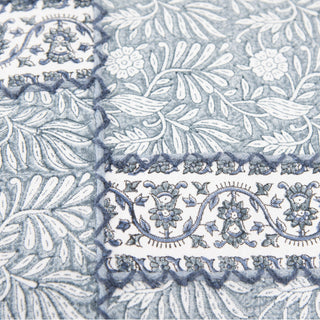 Rizzy Pillows T19632 Teal / Ivory Angle Image