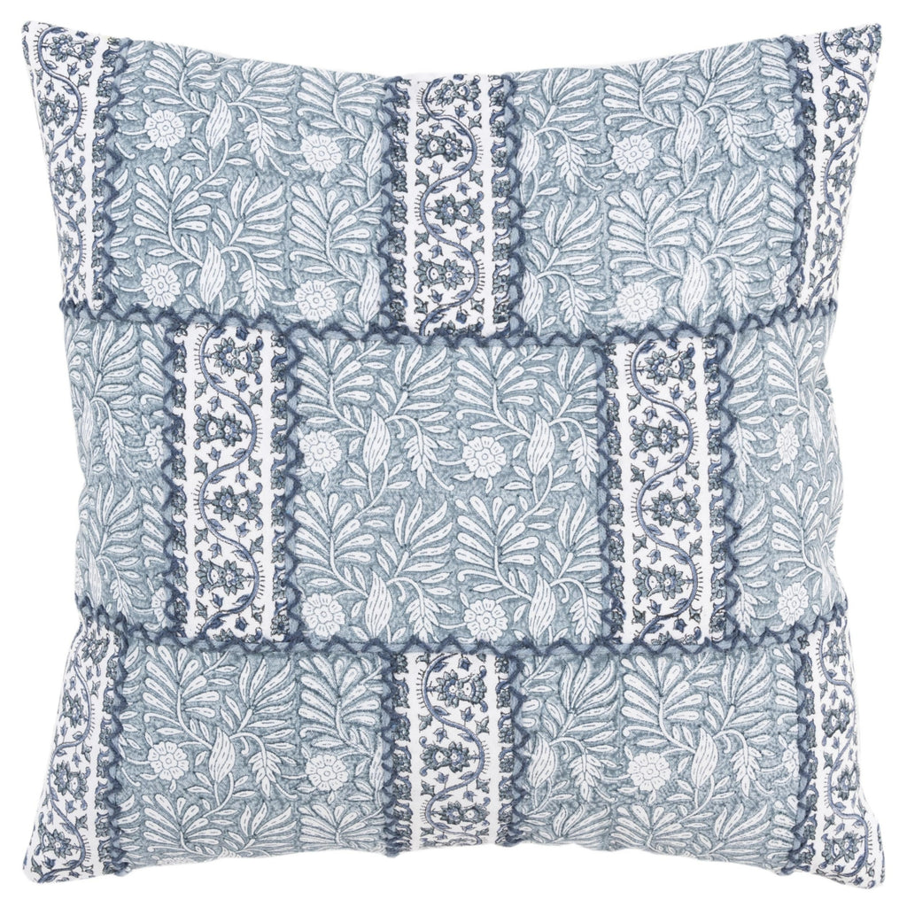 Rizzy Pillows T19632 Teal / Ivory main image