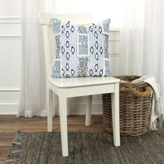 Rizzy Pillows T19633 Blue Edge Image
