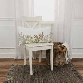 Rizzy Pillows T19668 Ivory/Taupe Edge Image
