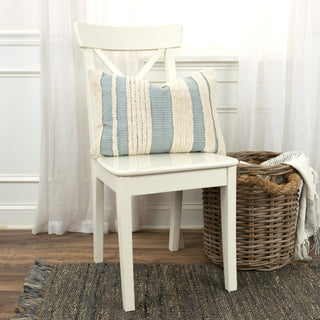 Rizzy Pillows T19723 Teal Edge Image