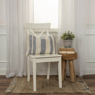 Rizzy Pillows T19725 Navy Edge Image