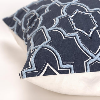 Rizzy Pillows T19728 Blue Corner Image