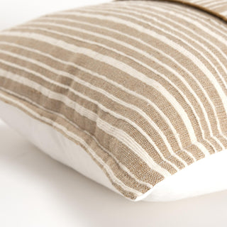 Rizzy Pillows T19730 Natural / Ivory Corner Image