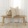 Rizzy Pillows T19730 Natural / Ivory Edge Image