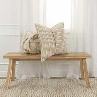 Rizzy Pillows T19730 Natural / Ivory Edge Image
