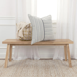 Rizzy Pillows T19731 Gray / Ivory Edge Image