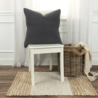 Rizzy Pillows T19781 Grey Edge Image
