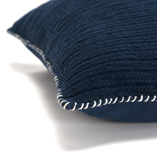 Rizzy Pillows T19783 Navy Corner Image