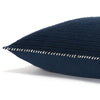 Rizzy Pillows T19783 Navy Detail Image
