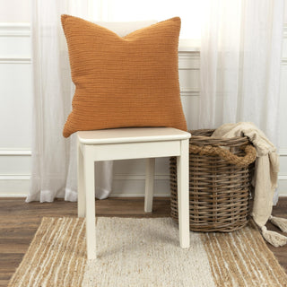 Rizzy Pillows T19786 Pumpkin Edge Image