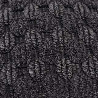 Rizzy Pillows T19787 Charcoal Grey Angle Image