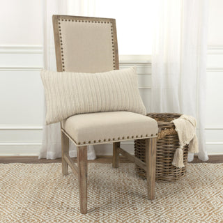 Rizzy Pillows T19793 Natural Edge Image
