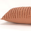 Rizzy Pillows T19794 Terra Cotta Detail Image