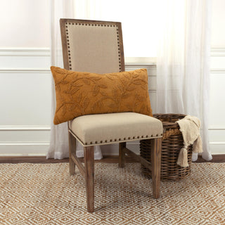 Rizzy Pillows T19797 Pumpkin Edge Image