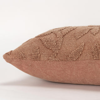 Rizzy Pillows T19798 Terra Cotta Detail Image