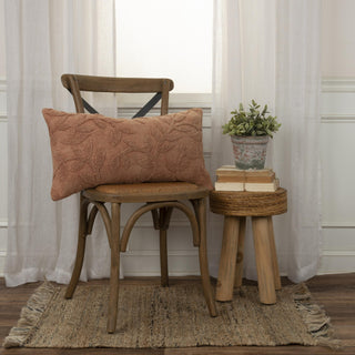 Rizzy Pillows T19798 Terra Cotta Edge Image