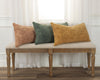 Rizzy Pillows T19798 Terra Cotta Room Image Feature