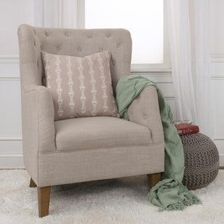 Rizzy Pillows T19814 Blush Edge Image