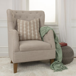 Rizzy Pillows T19815 Taupe Edge Image