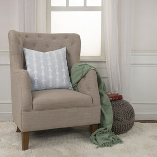 Rizzy Pillows T19816 Light Blue Edge Image