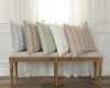 Rizzy Pillows T19816 Light Blue Room Image Feature