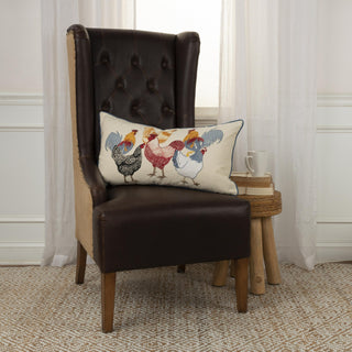 Rizzy Pillows T19933 Natural Edge Image
