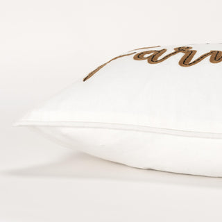 Rizzy Pillows T19936 Ivory Detail Image