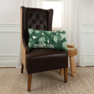 Rizzy Pillows T19937 Ivory / Green Room Image Feature