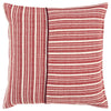 Rizzy Pillows T20011 Red / Ivory main image