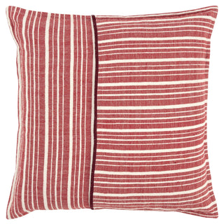 Rizzy Pillows T20011 Red / Ivory main image