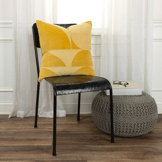 Rizzy Pillows T20018 Yellow Edge Image
