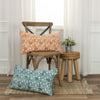Rizzy Pillows T20019 Rust Room Image Feature