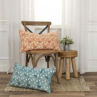 Rizzy Pillows T20020 Teal Room Image Feature